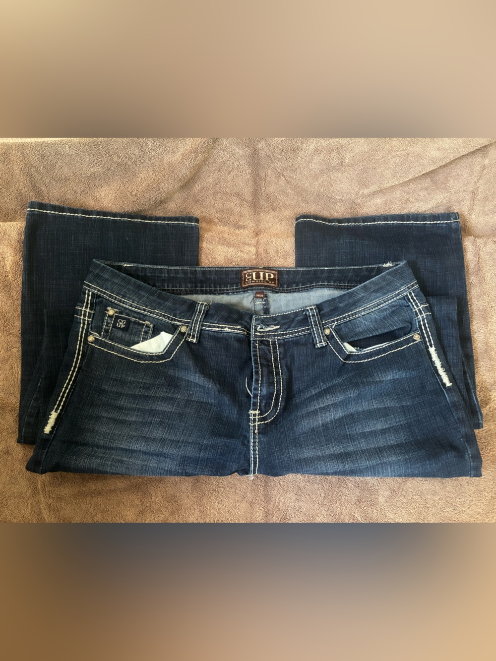 Cowgirl Up Denim Western Bootcut Jeans